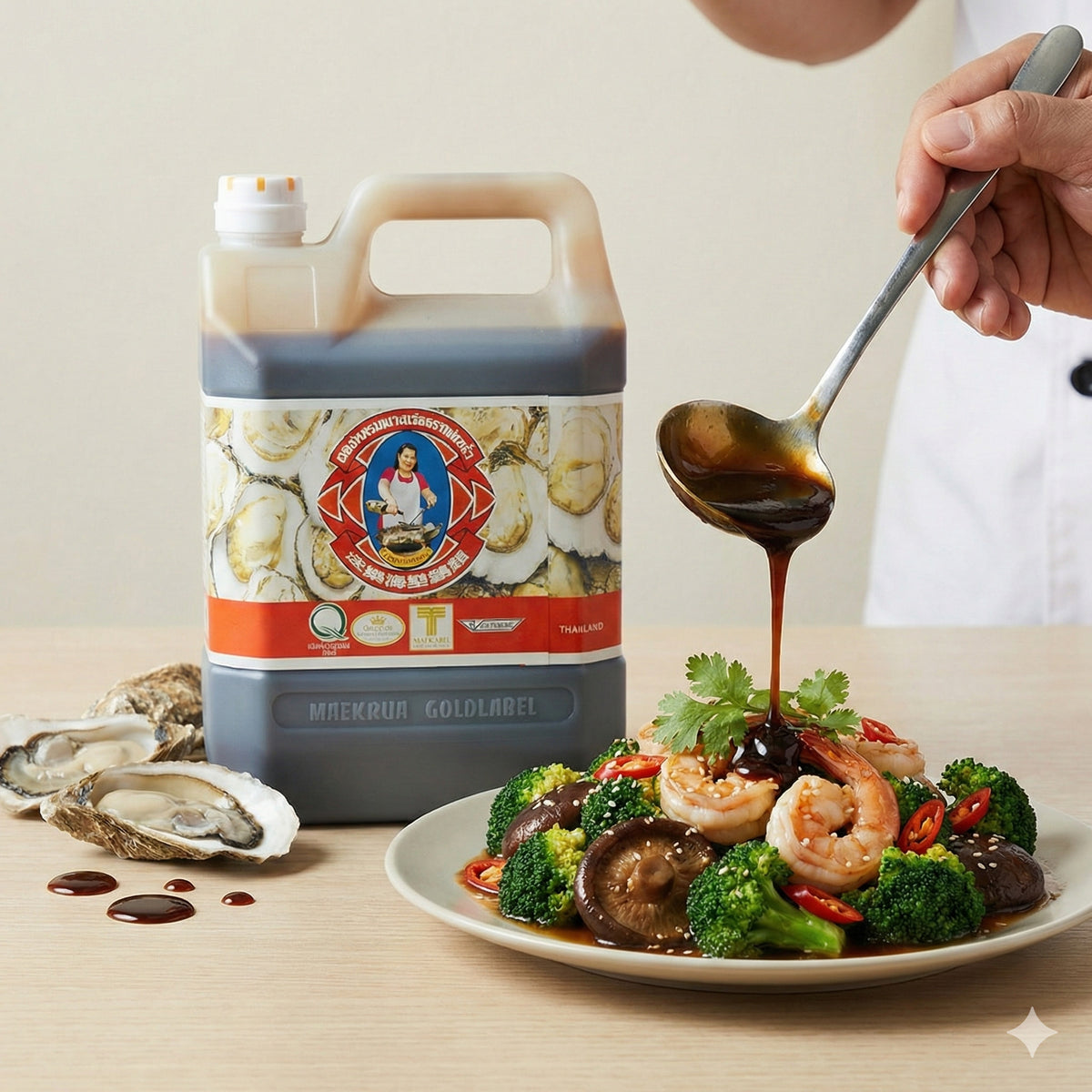 MAE KRUA - Austernsosse, (4,5L) - fit and life shop