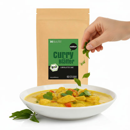 Wohltuer Bio Curryblätter ganz - 60g — Abbildung 2