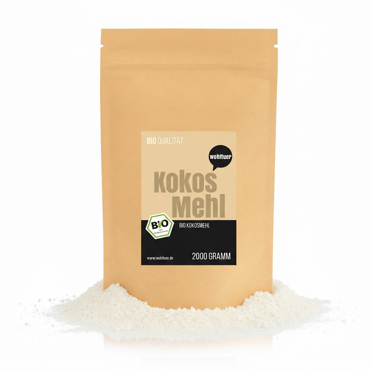 Wohltuer Bio Kokosmehl - 2000g