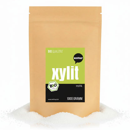 Wohltuer Bio Xylit Zucker - Birkenzucker im Beutel 1000g