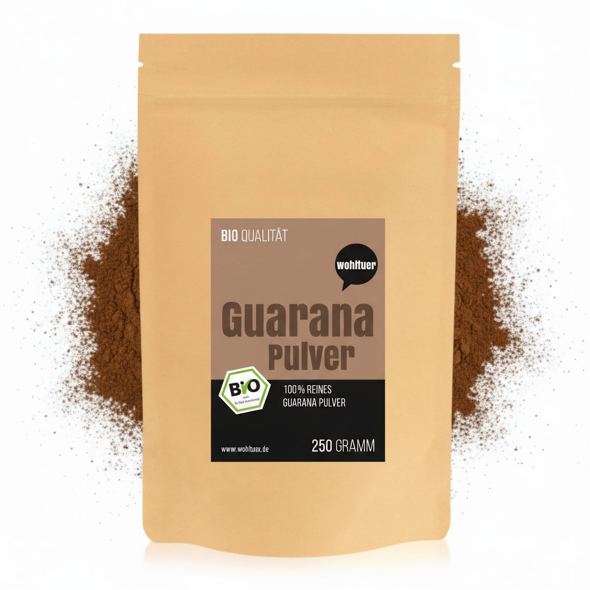 Wohltuer Bio Guarana Pulver - 250g