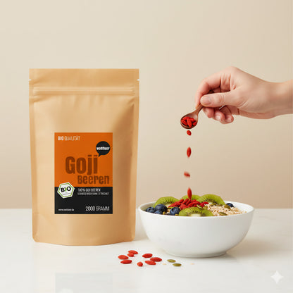 Wohltuer Bio Goji Beeren Superfood 2000g Beutel — Abbildung 2