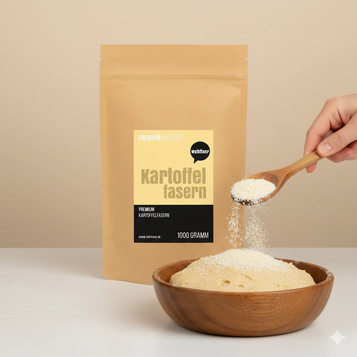 Wohltuer Kartoffelfasern Premium aus Deutschland 1000g - fit and life shop