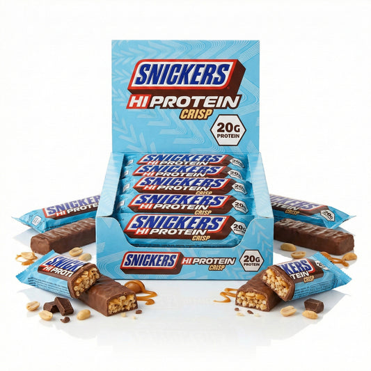 Snickers Crisp Protein Bars (12 x 55g) Crisp - fit and life shop