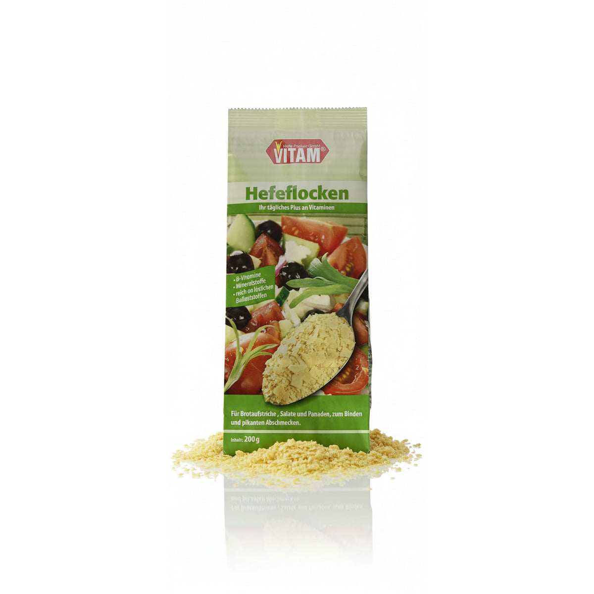 VITAM -R Hefeflocken Natriumarm (1 x 200 g) - fit and life shop
