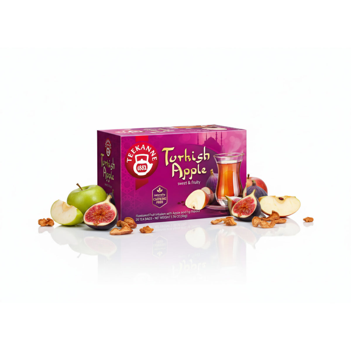 Teekanne Ländertee 1er Set 20 Beutel Hochwertig Aromatisch Vielfalt - fit and life shop
