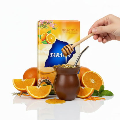 Taragüi Naranja de Oriente - Orange - Mate Tee aus Argentinien 500g - fit and life shop