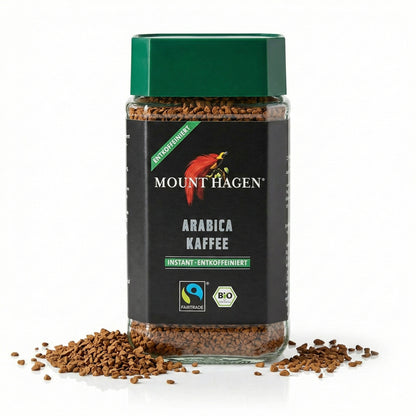 Mount Hagen löslicher Kaffee entcoffeiniert 100g