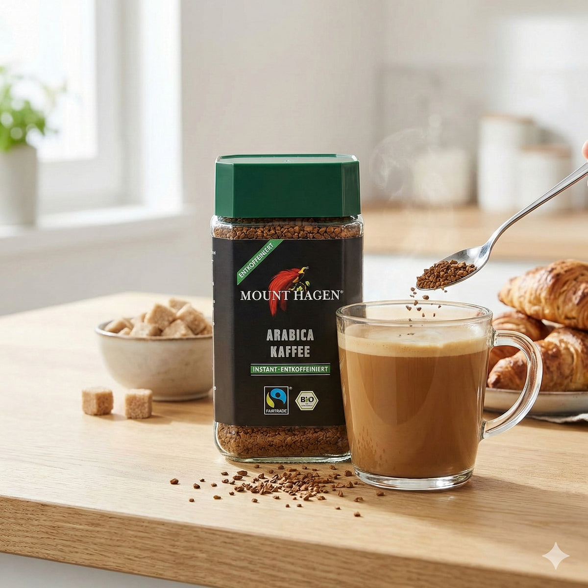 Mount Hagen löslicher Kaffee entcoffeiniert 100g — Abbildung 2