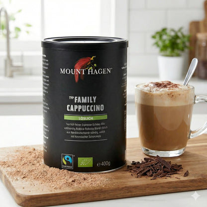 Mount Hagen Bio Cappuccino 200g - fit and life shop
