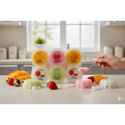 NANACO Pudding  Fruchtgeschmack - (480g) - fit and life shop