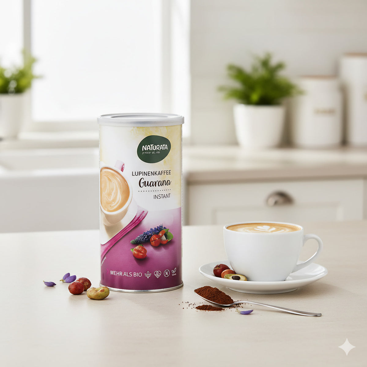Naturata Lupinenkaffee-Guarana-Instant 150g - fit and life shop