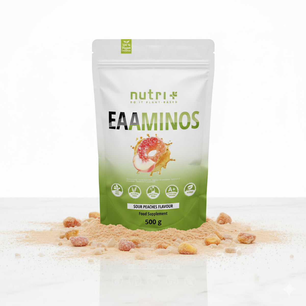 Nutri+ EAA Hochdosierte Aminosäuren  500g - fit and life shop