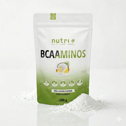 Nutri+ BCAA Aminosäuren Complex hochdosiert  Flavor (300g) - fit and life shop