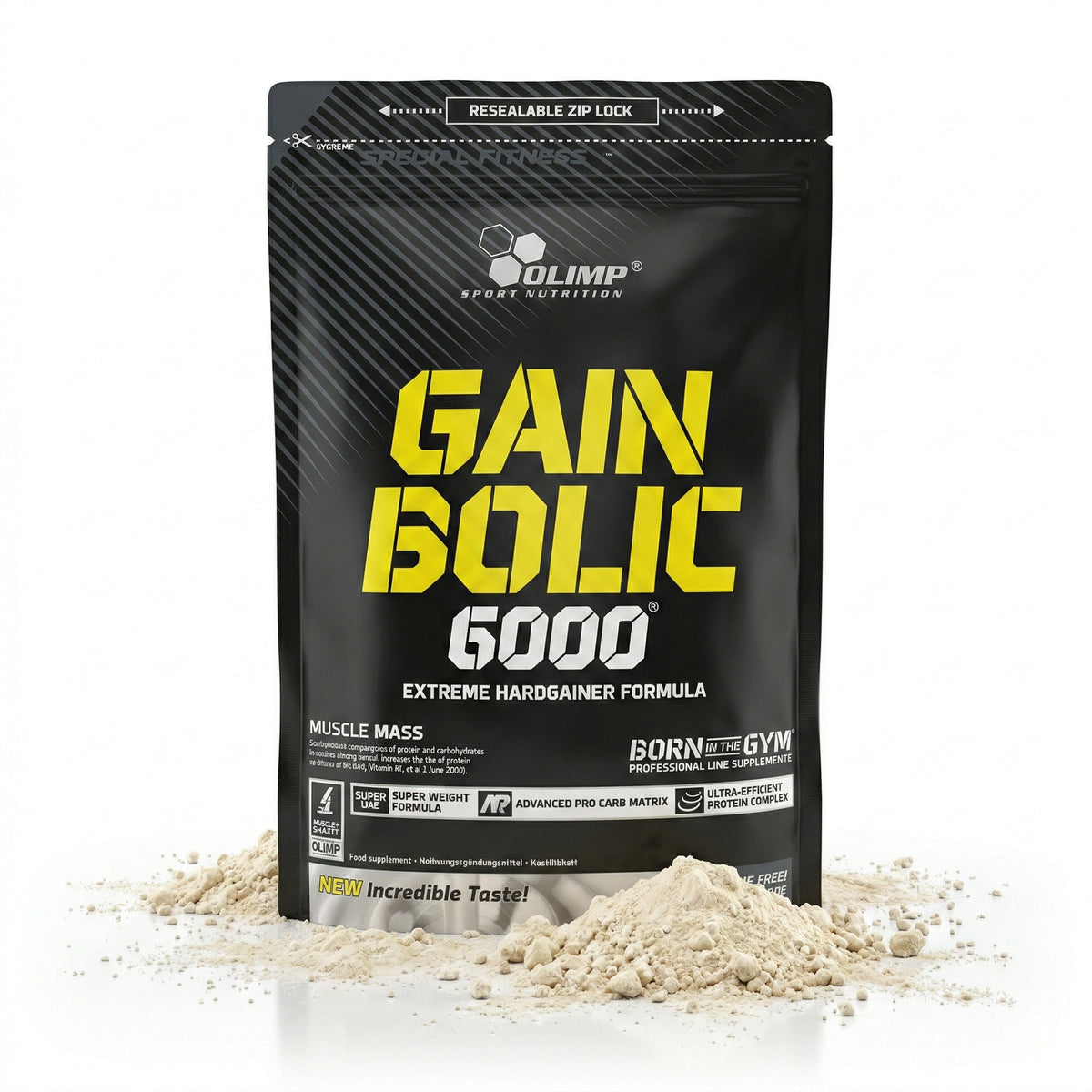 Olimp Gain Bolic 6000 Weight Gainer, 1000g, verschiedene Geschmäcker, cremiges Pulver für Muskelaufbau und Masse, in Dose