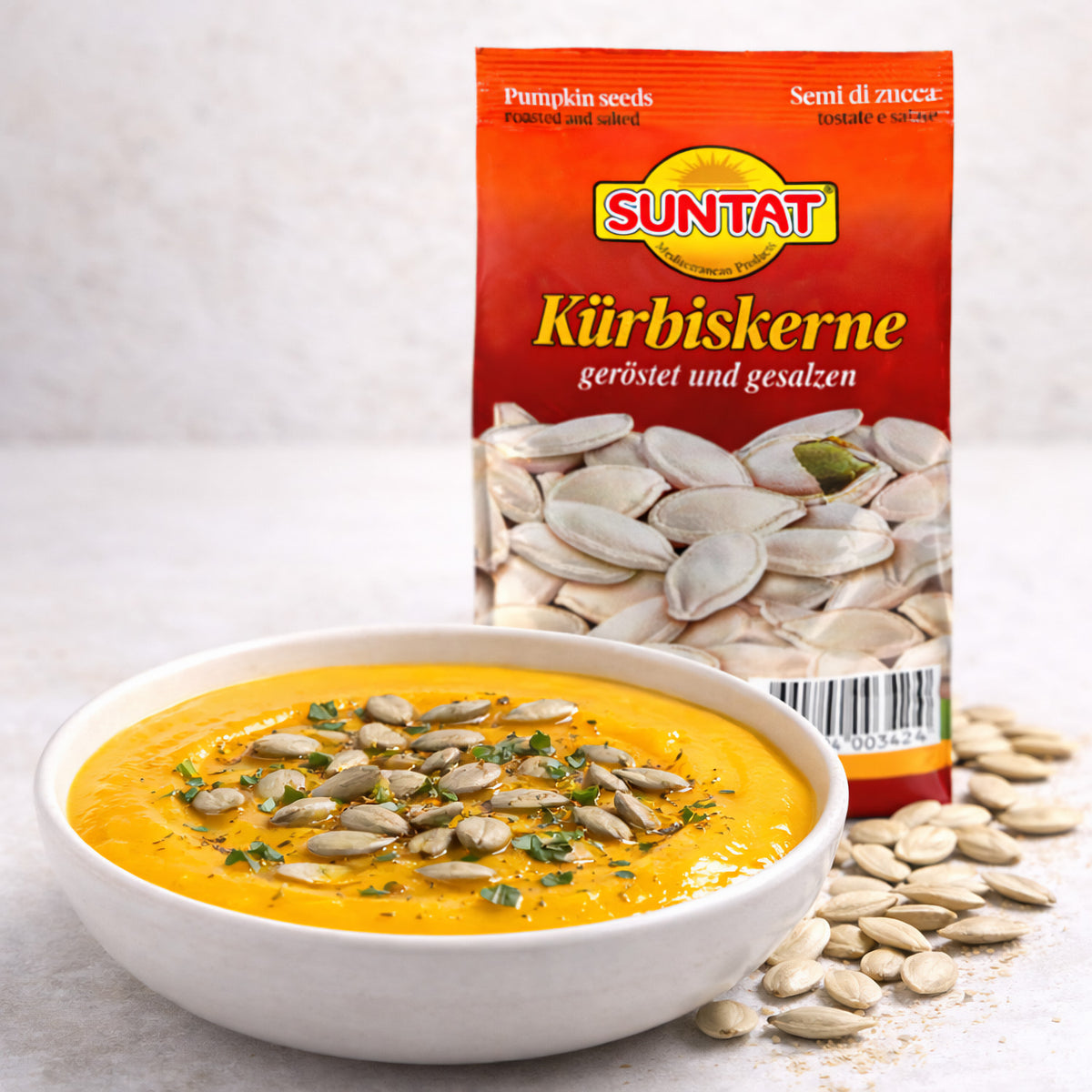 SUNTAT Kürbiskerne geröstet und gesalzen (2x200g) - fit and life shop