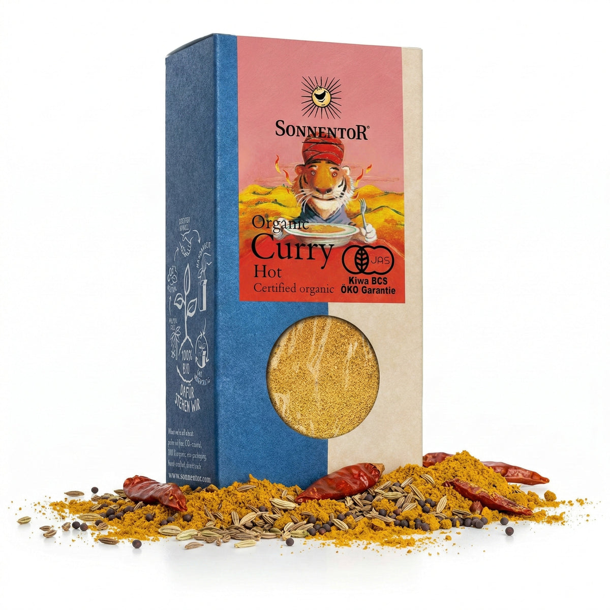 Sonnentor Organic Curry, scharf 50g