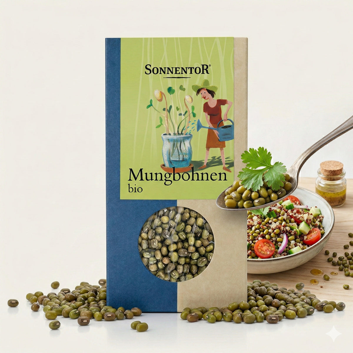 Sonnentor Bio Mungbohnen - 2x120g — Abbildung 2