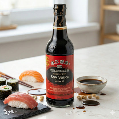 PEARL RIVER BRIDGE - Superior Dunkle Sojasauce(500ml) - fit and life shop