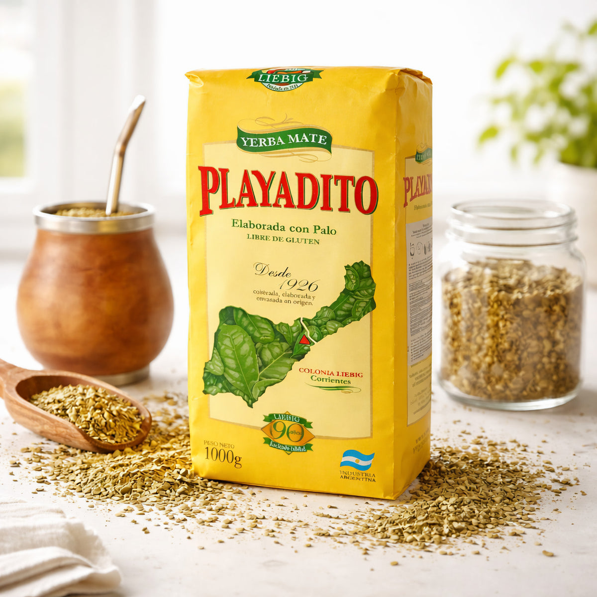 Playadito - Mate Tee aus Argentinien 1kg - fit and life shop