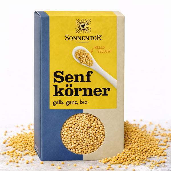 Sonnentor Bio Senfkörner gelb ganz ab 120g