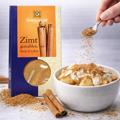 Sonnentor Zimt gemahlen (Sorte Ceylon), 1er Pack (1 x 40 g) - Bio - fit and life shop