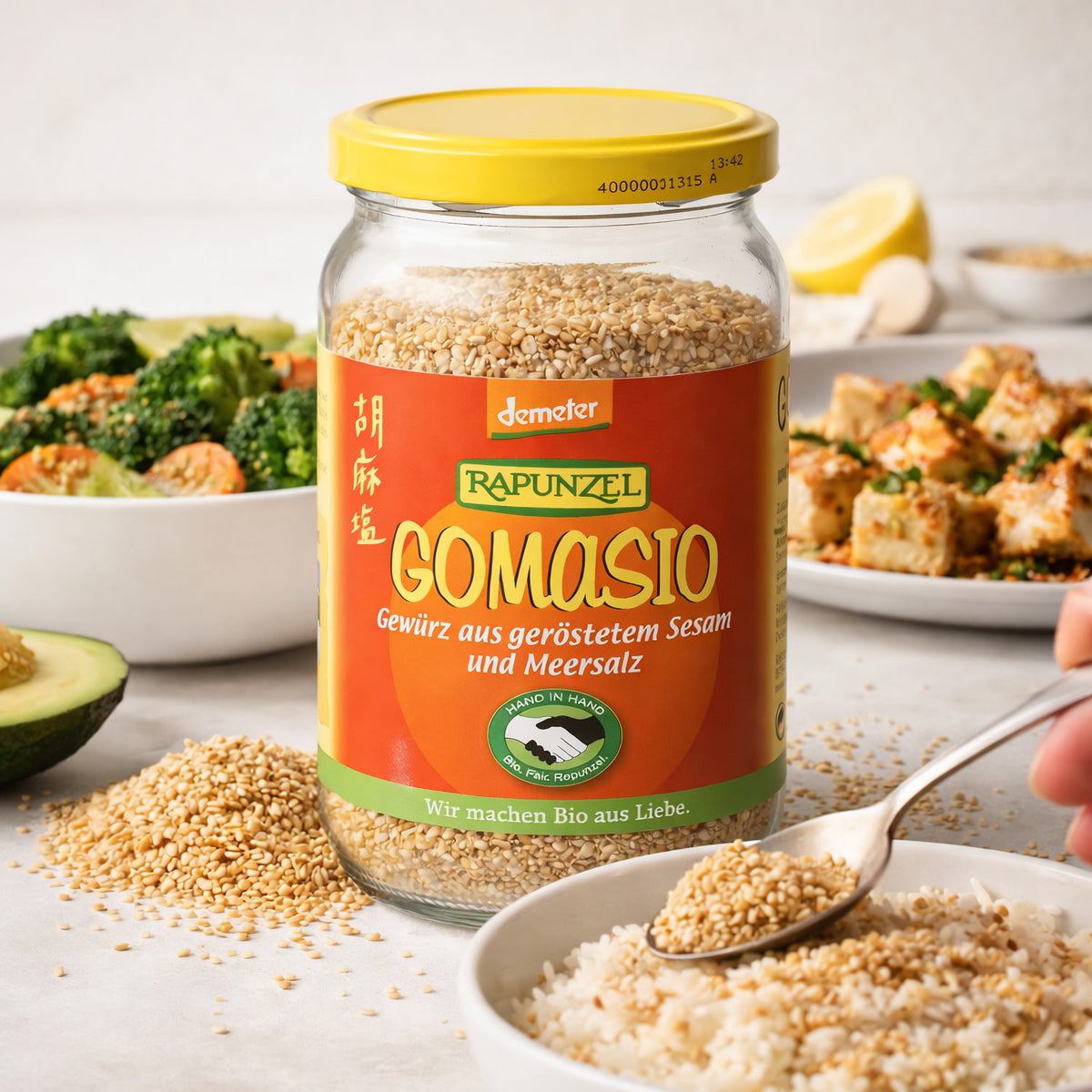 Rapunzel Gomasio, Sesam und Meersalz HIH, (250g) - fit and life shop
