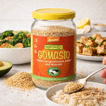 Rapunzel Gomasio, Sesam und Meersalz HIH, demeter, (100g) - fit and life shop