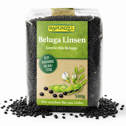 Rapunzel Belugalinsen (500g)-Bio - fit and life shop