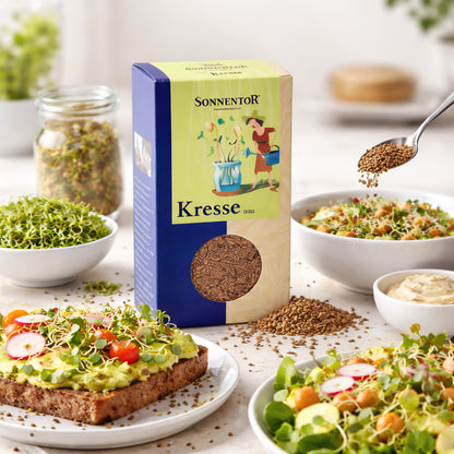 Sonnentor Keimsprossen Sortiment mit 9 Sorten (Bio-Keimsprossen) - fit and life shop