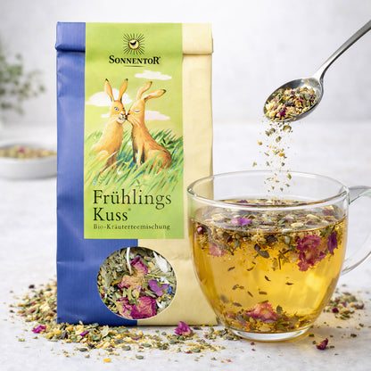 Sonnentor FrühlingsKuss-Kräutertee lose (2x80g) - fit and life shop