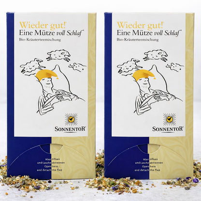 Sonnentor Eine Mütze voll Schlaf - Wieder gut! Doppelkammerbeutel(2x27g) - fit and life shop
