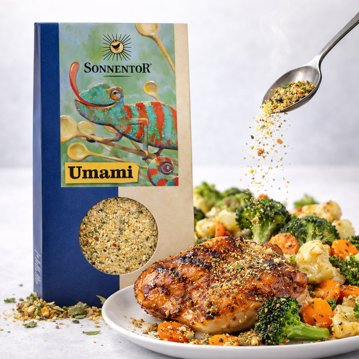 SONNENTOR Gewürzzubereitung, Umami (2x60g) - fit and life shop