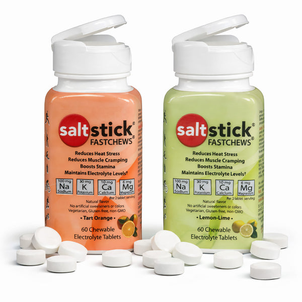 SaltStick Fast Chews Elektrolyt-Kautabletten - 60 Kautabletten