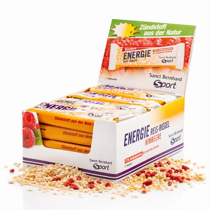Sanct Bernhard SPORT Aktiv3 Energie Reis-Riegel, 20x50g, verschiedene Geschmäcker, ideal für unterwegs, Riegel & Snacks
