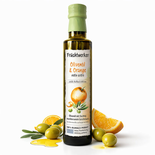 Fruchtwerker Olivenöl + Orange 250ml