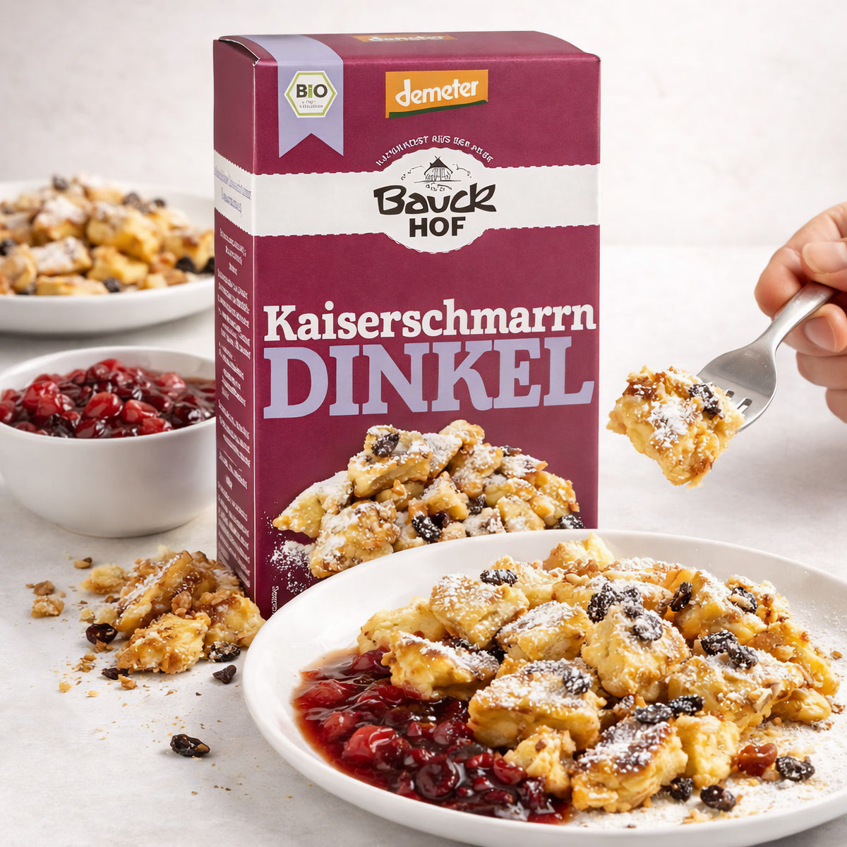 Bauckhof / Bauck Mühle Bauckhof Bio Dinkel-Kaiserschmarrn Mix Demeter — Abbildung 2