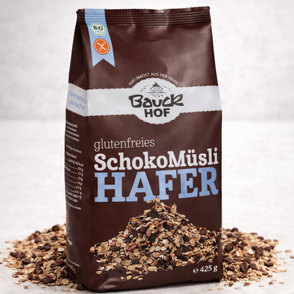 Bauckhof / Bauck Mühle Bauckhof Bio Hafer Schoko Müsli glutenfrei