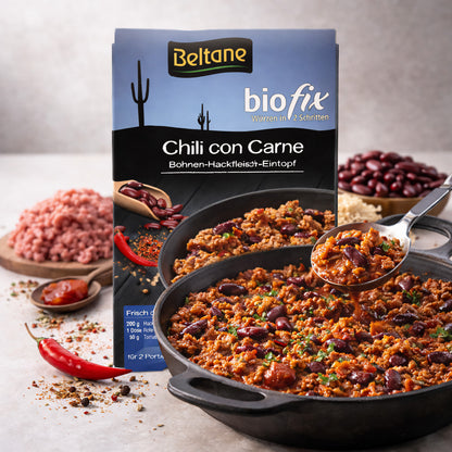 Beltane Biofix Chili con Carne Kochen, 28g, mit frischen Gewürzen und Zutaten für schmackhafte Chili-Gerichte