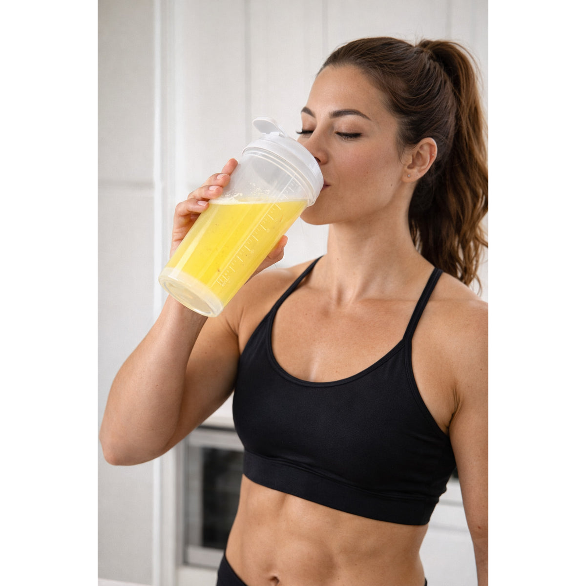 L-Carnitin Liquid Ananas von BodyworldGroup in einer 1000 ml Flasche, erfrischendes Ananasaroma, ideal für Fitness und Gewichtsmanagement