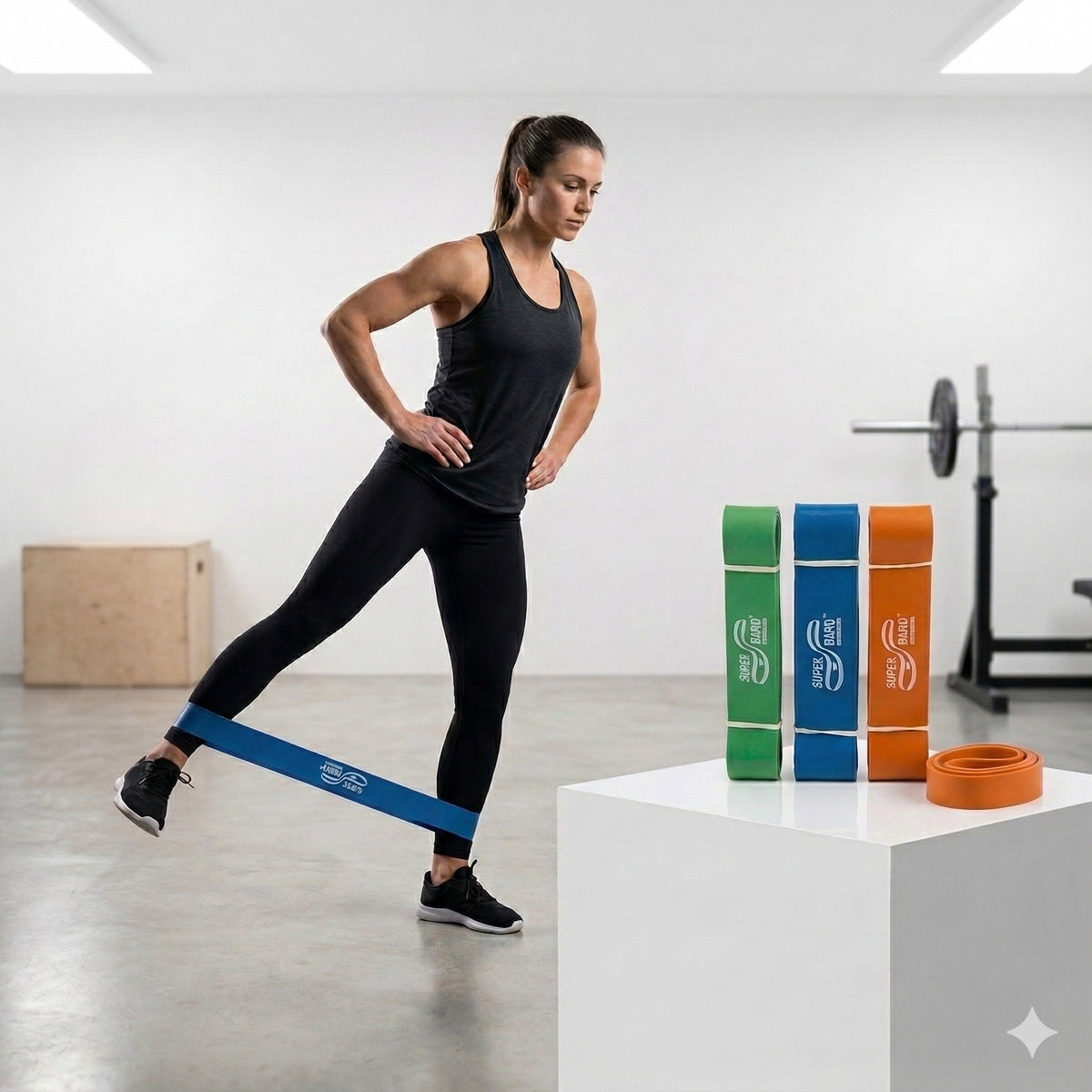 Dittmann SUPERBAND Gymnastikband - verschiedene Stärken + Bonus BODYTUBE — Abbildung 3