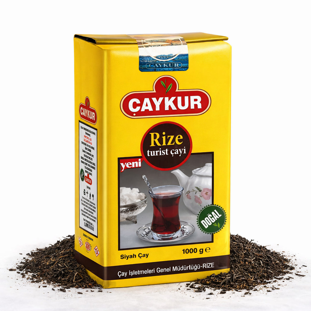 Caykur Rize Turist türkischer Kräuter- und Tee, 1000g Packung, frischer grüner Tee mit traditionellen türkischen Kräutern