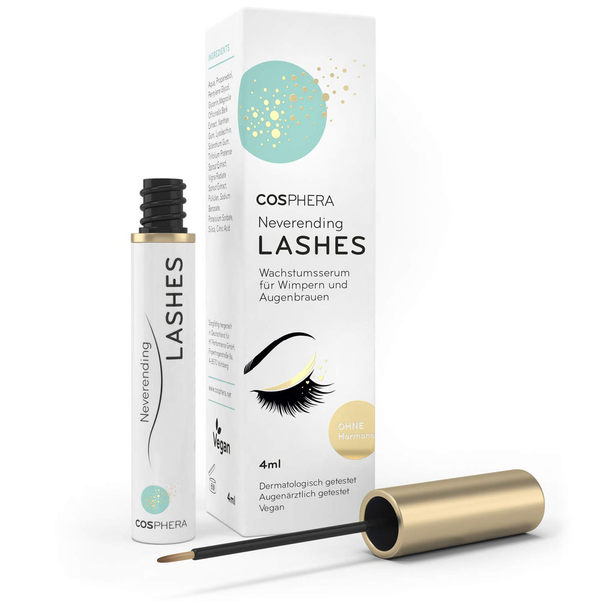 Cosphera - Neverending Lashes - Wimpernserum & Augenbrauenserum 4ml — Abbildung 10