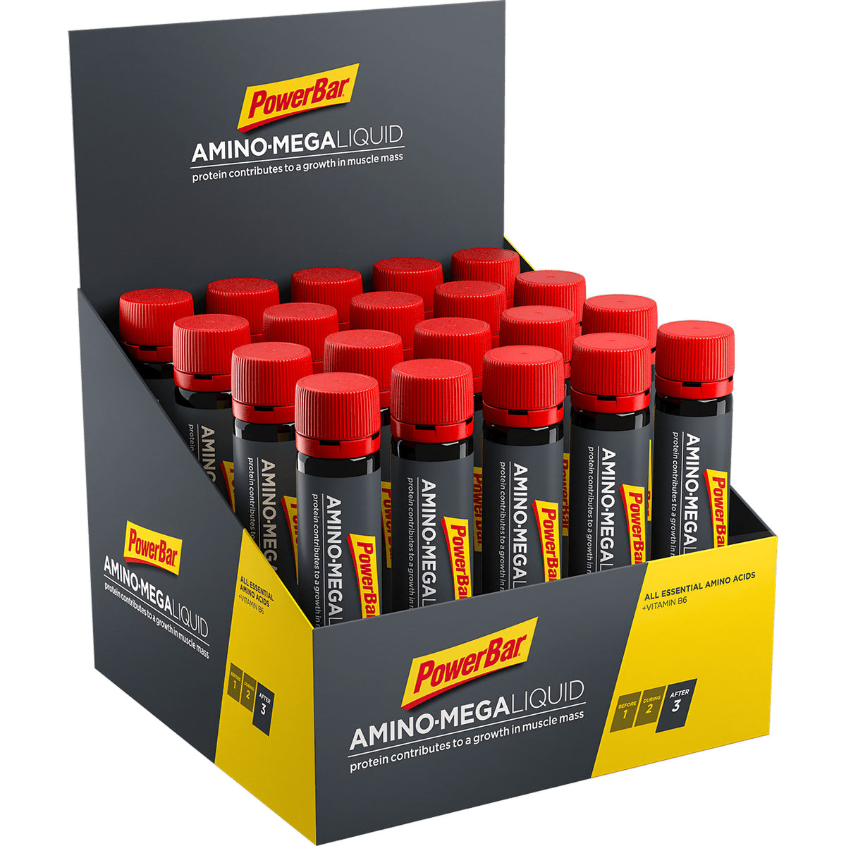 PowerBar Amino Mega Liquid aminosäuren ampullen  20 x 25ml