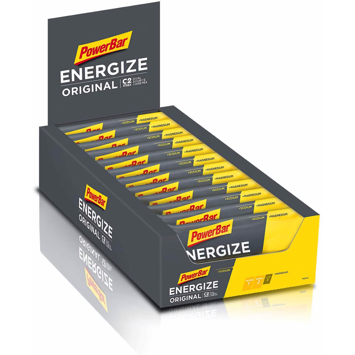 PowerBar New Energize Bar 25 x 55g Energy Riegel Box