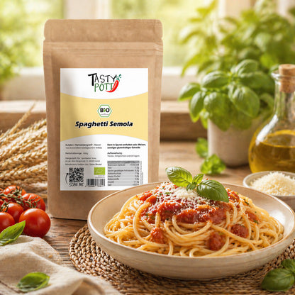 Tasty Pott Bio Spaghetti Semola - im Beutel — Abbildung 3