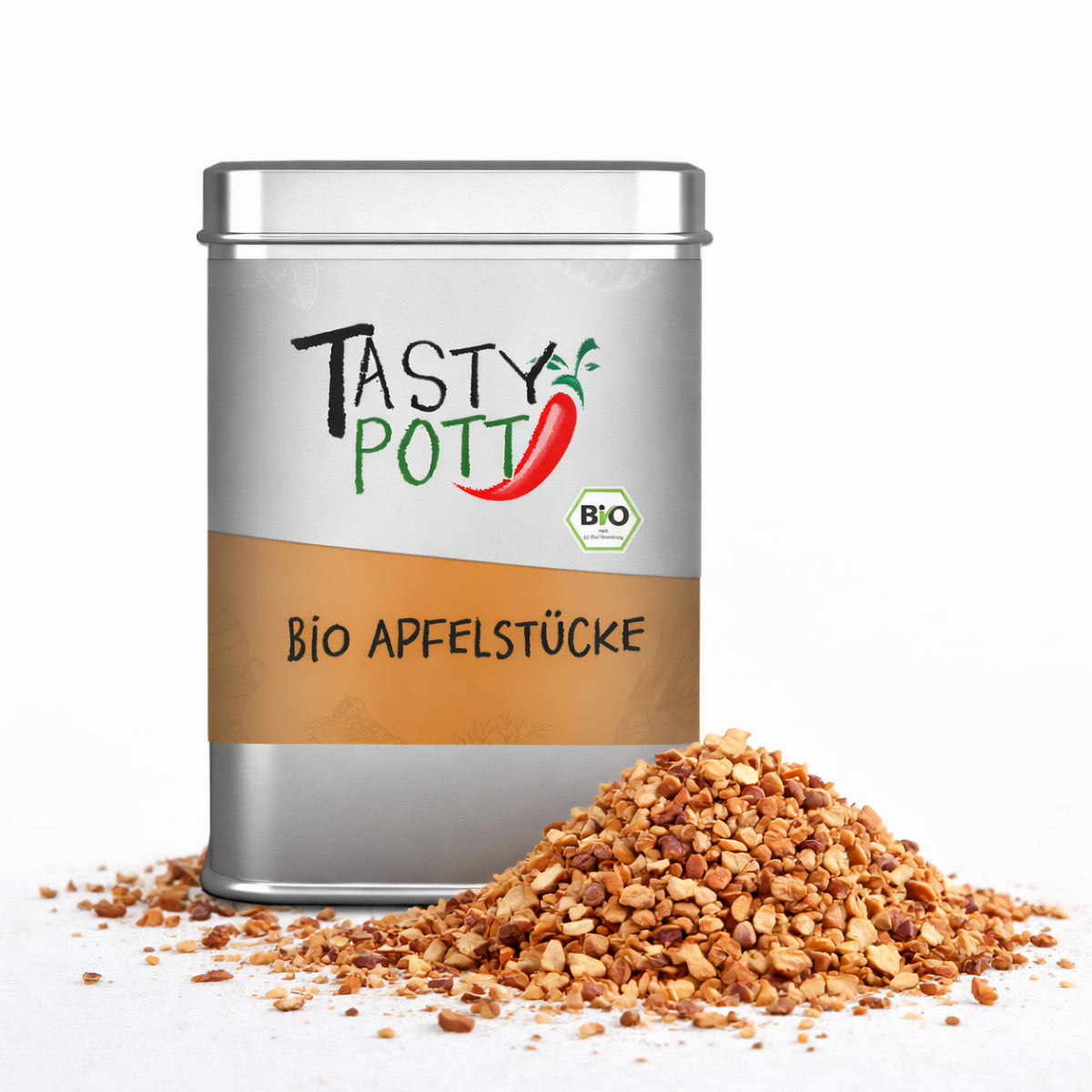 Tasty Pott Bio Apfelstücke (3mm) 60g