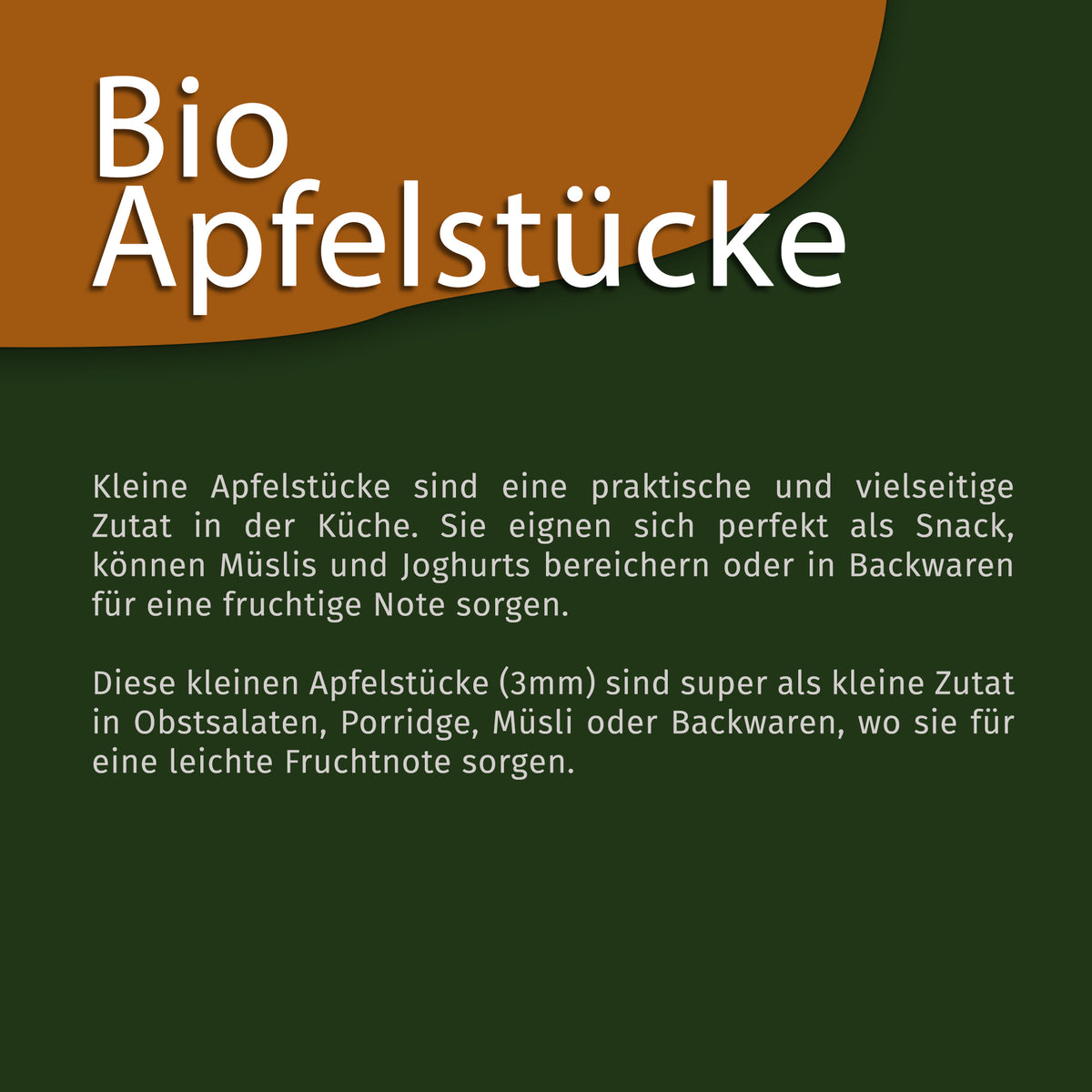 Tasty Pott Bio feine Apfelstücke - verschiedene Größen im Beutel — Abbildung 4
