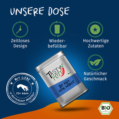 Tasty Pott Bio Asia Wok Gewürzmischung - im Beutel — Abbildung 3
