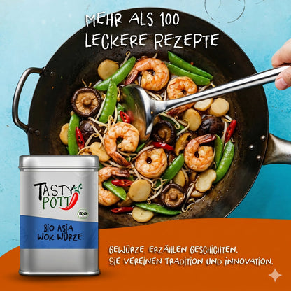 Tasty Pott Bio Asia Wok Gewürzmischung - im Beutel — Abbildung 5